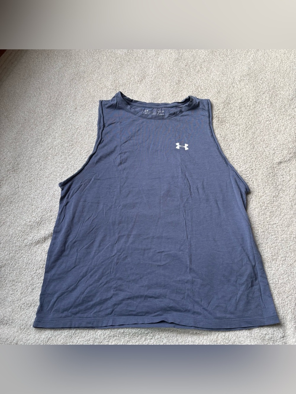 Under Armour Men’s Navy Sleeveless Training Tank Top